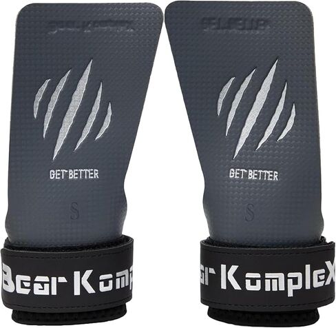 مقابض يد من Bear KompleX مصنوعة من الكربون بدون فتحة للسحب، ورفع الأثقال، والأدوات مع أحزمة المعصم، وقفازات التدريب المتقاطع، والراحة والدعم، وحماية اليد من الشقوق والبثور للرجال والنساء in Kuwait