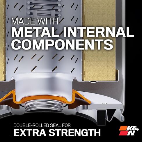 K&N Premium Oil Filter: Designed to Protect your Engine: Compatible with select vehicles, see product descripition for complete list, HP-2012 in Kuwait
