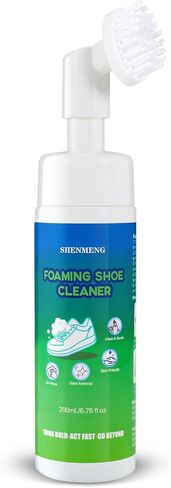 مجموعة تنظيف الأحذية البيضاء، مجموعة تنظيف الأحذية الرياضية سريعة التنظيف للتنس والجري والجولف والبولي يوريثان والنوبوك والنعل 6.76 أونصة in Kuwait