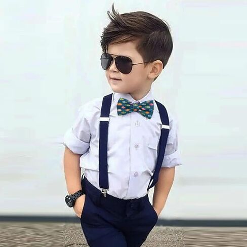 Pre-Tied Bow-Tie (Beautiful Fish Icons Pattern) Adjustable Bowties for Kids, Toddlers, Adults, Dogs, Cats, Pets in Saudi Arabia