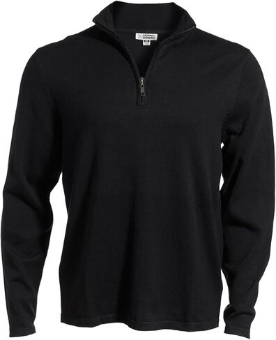 Edwards Long Sleeve 1/4 Zip Fine Gauge Sweater in Saudi Arabia
