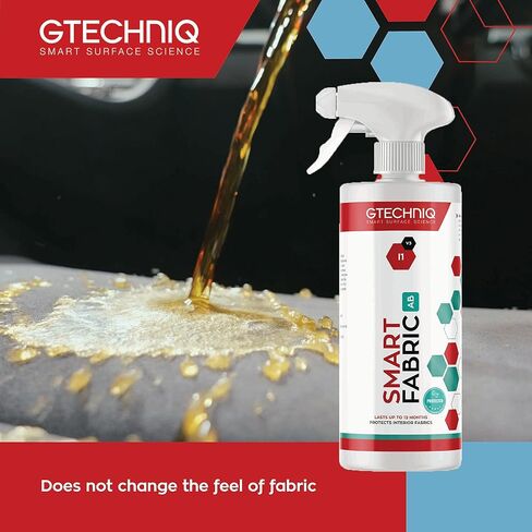 Gtechniq I1 حماية ذكية لأقمشة السيارات. يحمي من الانسكابات وبقع الزيت والعفن. طارد للماء - 1 لتر in Kuwait