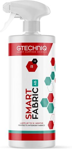 Gtechniq I1 حماية ذكية لأقمشة السيارات. يحمي من الانسكابات وبقع الزيت والعفن. طارد للماء - 1 لتر in Kuwait