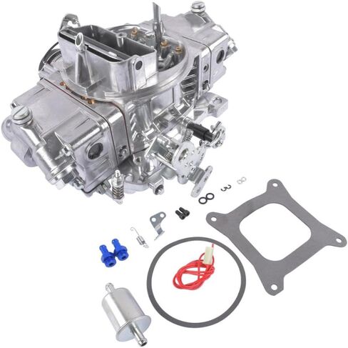 المكربن ​​E-Choke 750 CFM Double Pumper 4 برميل متوافق مع Quickfuel Brawler AP01 in Kuwait