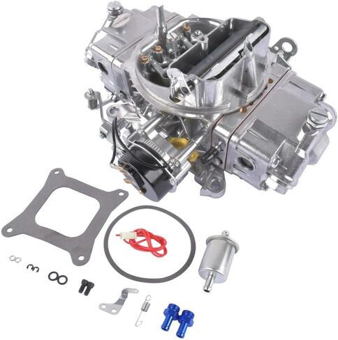 المكربن ​​E-Choke 750 CFM Double Pumper 4 برميل متوافق مع Quickfuel Brawler AP01 in Kuwait
