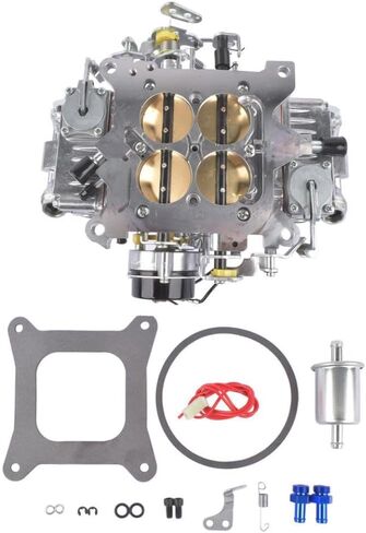 المكربن ​​E-Choke 750 CFM Double Pumper 4 برميل متوافق مع Quickfuel Brawler AP01 in Kuwait