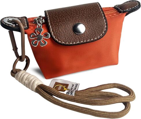Women’s Mini Coin Purse Keychain – Vintage Nylon Zip Wallet – Compact, Stylish Change Purse for Cards, Cash, and Coins (beige) in Saudi Arabia