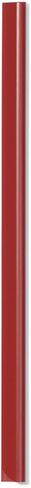 Durable Spine Bar A4 6mm Red | Pack of 100 Pieces | Ideal for Binding UnPunched Documents in Seconds | Holds Up to 60 A4 Sheets in Saudi Arabia