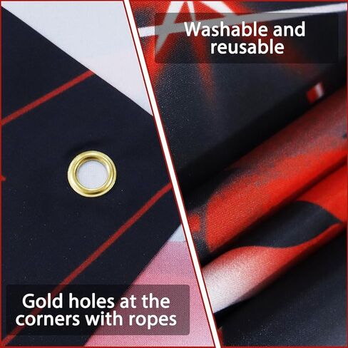 DARUNAXY Black Red Graduation Party Decorations, Red 6x3.6ft Red Class of 2025 Graduation Banner for Men Women 2025 Congrats Grad Party Supplies Masters Congratulations Graduates Backdrop Party in Kuwait