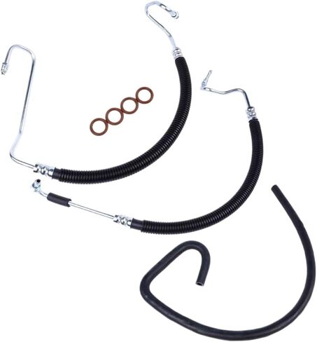 Hydroboost Power Steering Pressure and Return Hoses Compatible with Silverado Sierra 1500 2500 HD 3500 HD with 6.0L or 8.1L V8 Engines in Kuwait