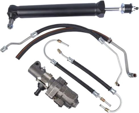 Power Steering Cylinder Ram Hose Kit No Cores Replacement For 1505001 1505002 1509003 1502007 1506008 Compatible With Corvette 1963-1979 in Kuwait