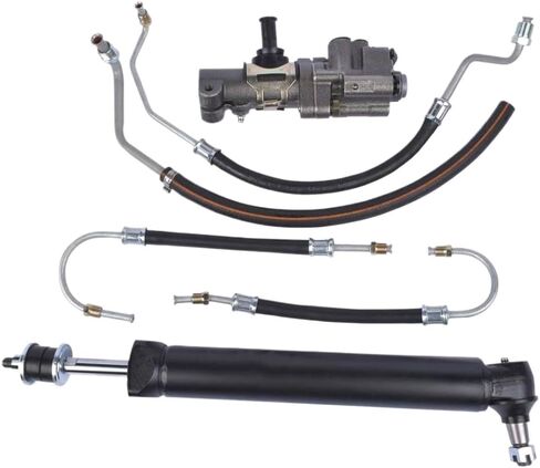 Power Steering Cylinder Ram Hose Kit No Cores Replacement For 1505001 1505002 1509003 1502007 1506008 Compatible With Corvette 1963-1979 in Kuwait
