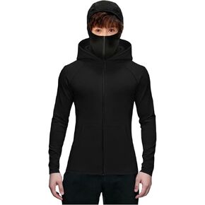 Kids Sun Hoodie UPF 50+ Zip Up Long Sleeve Rash Guard Swim Shirt Lightweight Quick Dry Fishing Shirts with Face Mask in Saudi Arabia