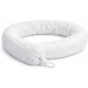 زيت جاهز للانسكاب فقط ذراع ماصة مقاس 5 بوصات × 10 بوصات (4 عبوات) - كارهة للماء، تمتص ما يصل إلى 11 جالونًا لكل ذراع ذراع ماصة قابلة للربط لاحتواء انسكاب الزيت والوقود على الماء/الأرض - جوارب ماصة - أبيض in Kuwait