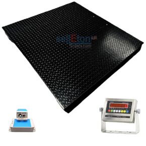 SellEton SL-800-NTEP Certified Industrial Floor Scales with Stainless Steel LED Indicator | 48" × 96" (4' x 8') | 1000 lbs x 0.2 lb in Kuwait