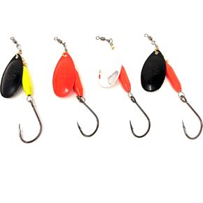 دوارات الصيد المرجحة من Prime Lures باللون الفضي الحقيقي in Kuwait