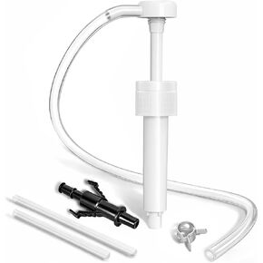 Fluid Pump for Standard Quart Bottles, 8cc Per Stroke, Premium Transmission Fluid Pump with 3rd Hand Adapter and Flexible Tube, Transfer Gear Oil, Transmission & Differential Fluid (28mm) in Saudi Arabia