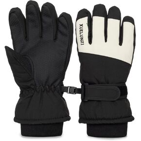 Kids Winter Snow Ski Gloves Boys Girls Warm Waterproof Breathable Gloves for Outdoor Sports 5-10Y in Saudi Arabia