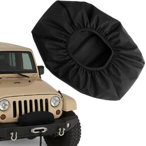 Heavy-Duty Waterproof Winch Cover for 8500-12500 lbs Electric Winches, 1200D Oxford Fabric Dustproof Protection Winch Cover, Fits Indoor/Outdoor Use, 22x 10.5 x 8.1 Inch, Black in Saudi Arabia