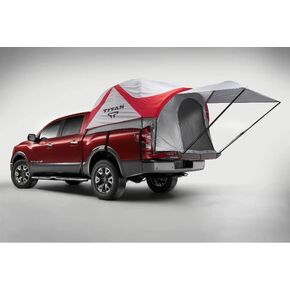 Nissan Truck Tent: Titan 6.5' Bed 2 Person White/Red Waterproof Tent in Kuwait