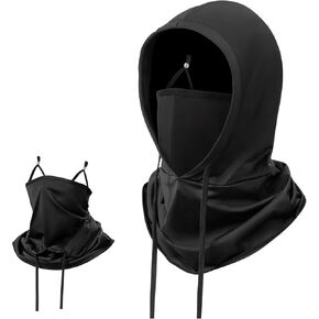 3 في 1 غطاء كامل للوجه متعدد الوظائف، قناع التزلج بالاكلافا للجنسين، غطاء رأس برباط، غطاء للرقبة، للرياضات الخارجية in Kuwait