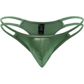 Body Aware Strappy Satin Thong for Men - Sexy Men's Underwear in Saudi Arabia