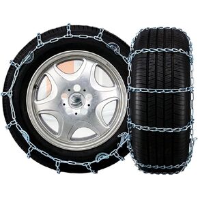Snow Chains Quick Easy Installation,Tire Traction Chain for Car Pickup Trucks SUV,Set of 2 265/45 R20 in Kuwait