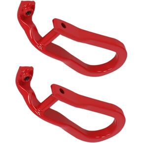 Tow Hooks Red 2X Compatible with Silverado Sierra 2500HD 3500HD in Kuwait