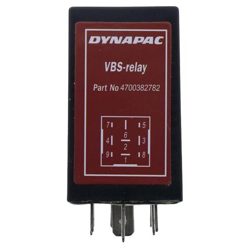 VBS Relay 370233 4700382782 382782 for Dynapac CC422 CC722 CC900 CA152 CA251 CC102 CC232 CC412 in Saudi Arabia