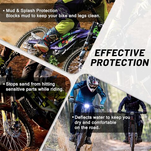 XINGWU Rear Fender for Sur ron Back Fender Mud Guard Protector for Surron Light Bee X Segway X160/X260 Ebike Electric Bike Dirt Bike Part Black in Saudi Arabia