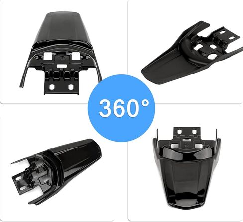 XINGWU Rear Fender for Sur ron Back Fender Mud Guard Protector for Surron Light Bee X Segway X160/X260 Ebike Electric Bike Dirt Bike Part Black in Saudi Arabia