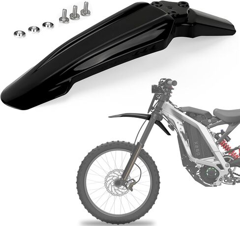 XINGWU Rear Fender for Sur ron Back Fender Mud Guard Protector for Surron Light Bee X Segway X160/X260 Ebike Electric Bike Dirt Bike Part Black in Saudi Arabia