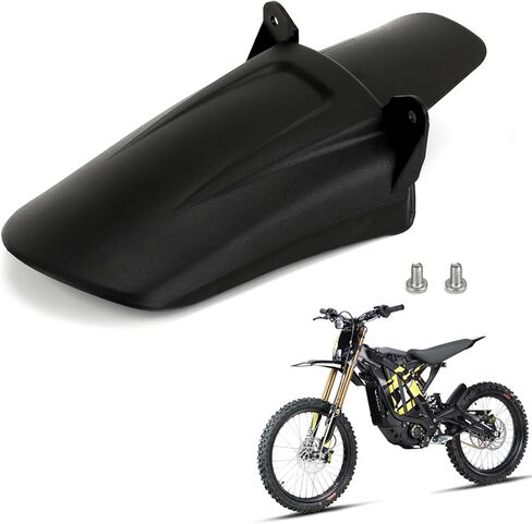 XINGWU Rear Fender for Sur ron Back Fender Mud Guard Protector for Surron Light Bee X Segway X160/X260 Ebike Electric Bike Dirt Bike Part Black in Saudi Arabia