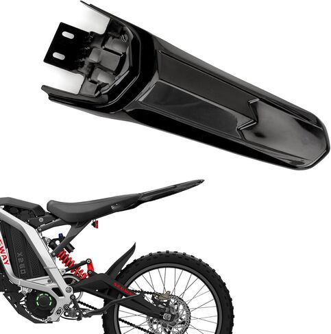 XINGWU Rear Fender for Sur ron Back Fender Mud Guard Protector for Surron Light Bee X Segway X160/X260 Ebike Electric Bike Dirt Bike Part Black in Saudi Arabia