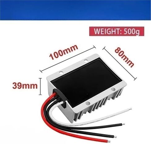 1pcs 9-35V to 12.6V 13.8V 14.5V 5A 8A 12A 15A 20A 22A 25A DC DC Battery Charger Lead Constant Current Battery Charger Stabilizer(22A,12.6V) in Saudi Arabia