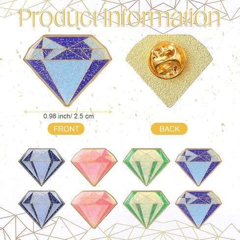 Landical Employee Appreciation Gifts for Women Friends Diamond Pins with You're True Gem Cards for Coworker Staff Team in Saudi Arabia