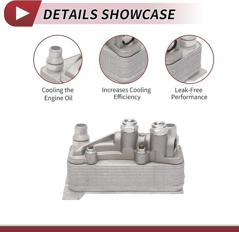 مبرد زيت المحرك لمرسيدس بنز C300 W205/C205/A205 L4 2.0L 7 سرعات ناقل الحركة 2015-2017 مبرد زيت ناقل الحركة Trans Cooler No.A0995001900 in Kuwait