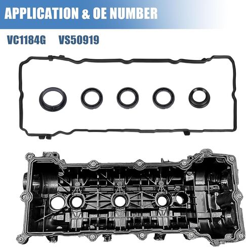 Sorello Engine Valve Cover Gasket Set Fit for Chrysler Pacifica Voyager for Dodge Durango for Jeep Grand Cherokee Wrangler for Ram ProMaster 1500 2500 3500 for 3.6L V6 Engine - Replace VC1184G VS50919 in Saudi Arabia
