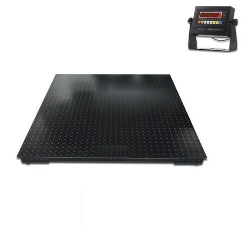 Liberty LS-800-2x2 NTEP Certified (Legal for Trade) Heavy Duty Floor Scale | 24" x 24" | Capacity of 2,500 lbs x 0.5 lb - Black in Saudi Arabia