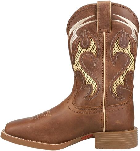 Justin Original Workboots رجالي Octane 11 بوصة حذاء كاجوال بمقدمة مربعة منتصف الساق - بني - مقاس 9 EE in Saudi Arabia