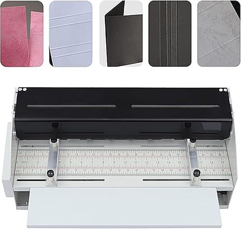 3-in-1 Electric Creasing Machine 460mm 18inch Electric Paper Creaser Scorer Perforator Cutter Paper Folding Machine for Tickets Documents Cards Photos Invitations in Saudi Arabia