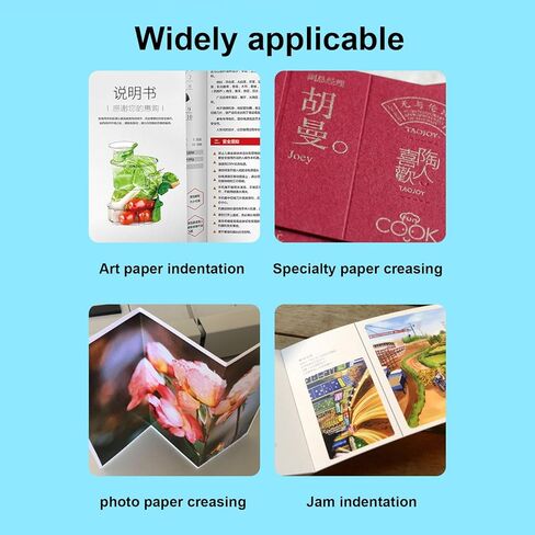 Commercial Grade Manual A3 Paper Folding Machine for Precise Scoring & Creasing - Heavy Duty Office Tool for A4 Paper - Durable & Efficient Card Machine in Saudi Arabia