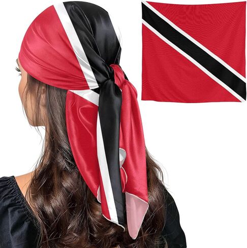 Head Hair Neck Scarf for Women Square Scarf Headscarf Bandanas 35 Inches in Saudi Arabia