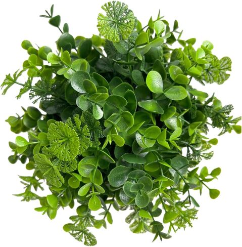HEDGE MAZE 7 Inch 1 Ball Decorative Artificial Green Ball for Centerpieces, Office Cubicles, Living Room Shelves, Wedding Scenes, Photo Studios and Seasonal Indoor Décor in Saudi Arabia
