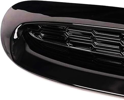 Front Hood Scoop Vent Cover For 2014-2024 BMW Mini Cooper S JCW F54 F55 F56 F57 Black Replacement for 51137376052 in Saudi Arabia