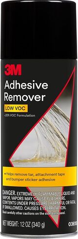 3M Adhesive Remover 12 oz (Pack of 6) – Low VOC, CARB Compliant, Fast-Acting Residue-Free Solvent Removes Adhesives, Stickers, Tape, Tar & Wax – Safe on Automotive Paint, Glass & Vinyl in Kuwait