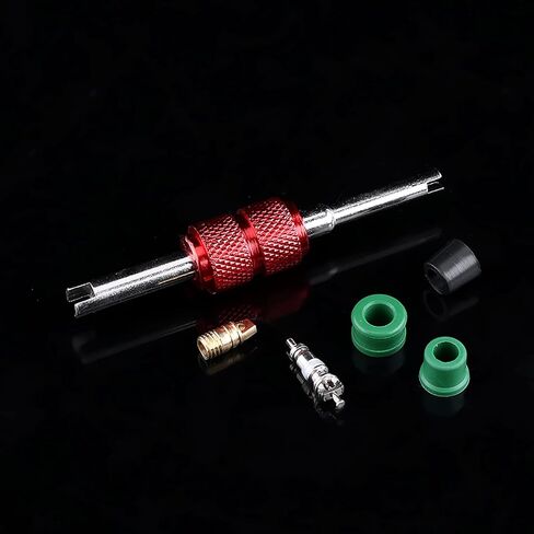 Air Conditioning Repair Kit Durable Valve Cores and Hose Gaskets 71pcs for Auto AC Maintenance in Saudi Arabia