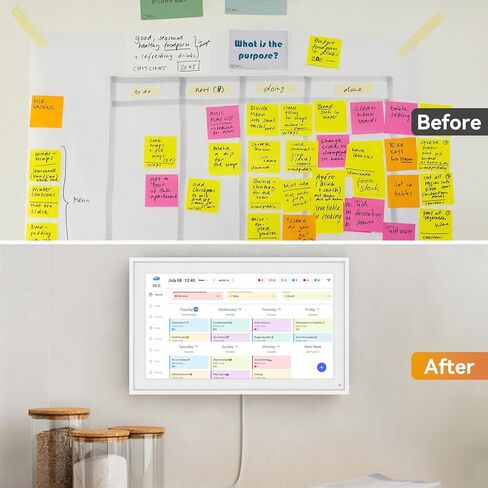 تقويم رقمي، تقويم إلكتروني مقاس 15.6 بوصة، شاشة لمس ذكية على الحائط، شاشة تفاعلية لجداول الأسرة، إطار صور رقمي لمخطط الحائط، تنظيم تقويم 2026 الخاص بك على الحائط والمكتب in Kuwait