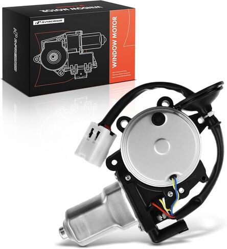 A-Premium Front Left Power Window Lift Motor Compatible with Nissan 350Z 2003-2009 & Infiniti G35 2003-2007, Driver Side, with Anti-Clip Function, Replace# 80731CD000, 80731CD001 in Kuwait