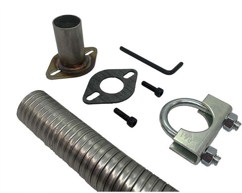 for Predator 2500 Generator 1 Steel tubing Exhaust Extension 8 Foot Length in Kuwait